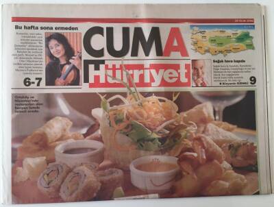 Hürriyet Gazetesi Cuma Eki 20 Ocak 2006 - En İyi 10 Füzyon Mutafağı , Sinemada 3D Rekabeti GZ18741 - 1