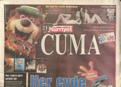 Hürriyet Gazetesi Cuma Eki 21 Ocak 2011 - Yalovada Saklı Termal Cenneti GZ117207 - 1