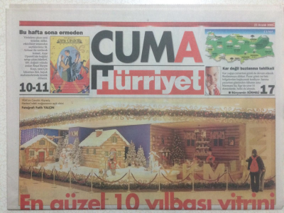 Hürriyet Gazetesi Cuma Eki - 23 Aralık 2005 - Yılbaşı İçin Kıyafetler GZ24431 - 1