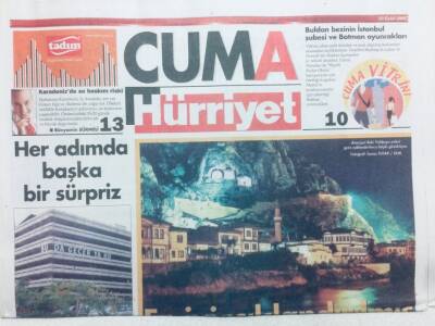 Hürriyet Gazetesi Cuma Eki 23 Eylül 2005 - En İyi Işıklandırılmış 10 Tarihi Mekan GZ43371 - 1