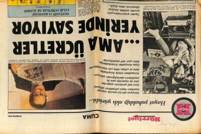 Hürriyet Gazetesi Cuma Eki 24 Mayıs 1974 - Hayat Pahalılığı Aldı Yürüdü GZ75146 - 1