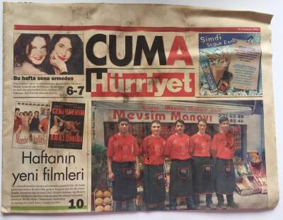 Hürriyet Gazetesi Cuma Eki 25 Haziran 2004 - En Güzel 10 Manav , Light Rekabeti Çeşit Getirdi GZ39129 - 1
