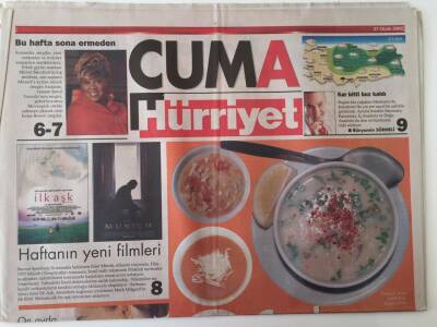 Hürriyet Gazetesi Cuma Eki 27 Ocak 2006 - Çorbanın En İyi 10 Adresi GZ18737 - 1