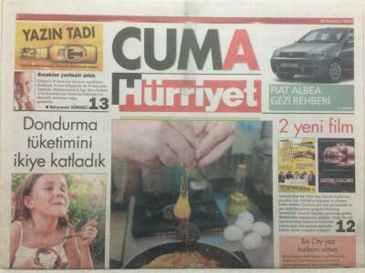 Hürriyet Gazetesi Cuma Eki 29 Temmuz 2005 - İngiliz Usulü Suç Parodisi GZ47919 - 1