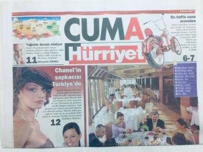 Hürriyet Gazetesi Cuma Eki 6 Nisan 2007 - Aile Yemeğinin En İyi Adresleri GZ43370 - 1