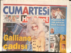 Hürriyet Gazetesi Cumartesi Eki 10 Mart 2007 - Avrupa'da 2007'nin Tekneleri Belirlendi - Işın Karaca'dan Undercover GZ157635 - Gökçekoleksiyon