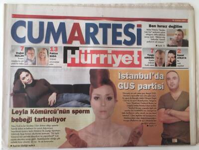Hürriyet Gazetesi Cumartesi Eki 10 Şubat 2007 - İstanbulda Gus Partisi GZ18744 - 1