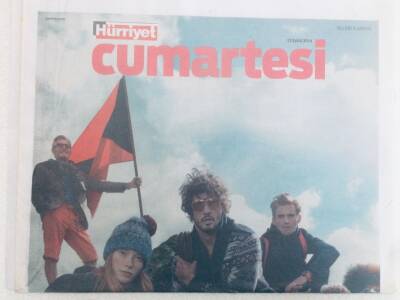 Hürriyet Gazetesi Cumartesi Eki - 13 Eylül 2014 - Sadri Alışık Yüzünden Ermeni Kalmadım GZ46302 - 2