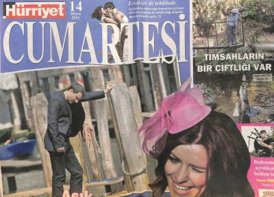 Hürriyet Gazetesi Cumartesi Eki 14 Mayıs 2011 - Ömür Gedik Aşık Olmadan Yaşayamam GZ104744 - 1