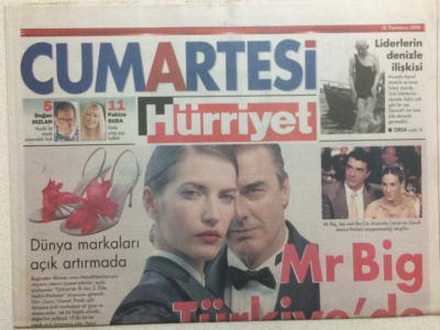 Hürriyet Gazetesi Cumartesi Eki 15 Temmuz 2006 - Mr Big Türkiyede,Dünya Markaları Açık Arttırmada GZ24743 - 1