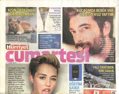 Hürriyet Gazetesi Cumartesi Eki 17 Ocak 2015 - İlker Kaleli Kucağımda Bebek Var Gibi Egzersiz Yaptım GZ105694 - 1