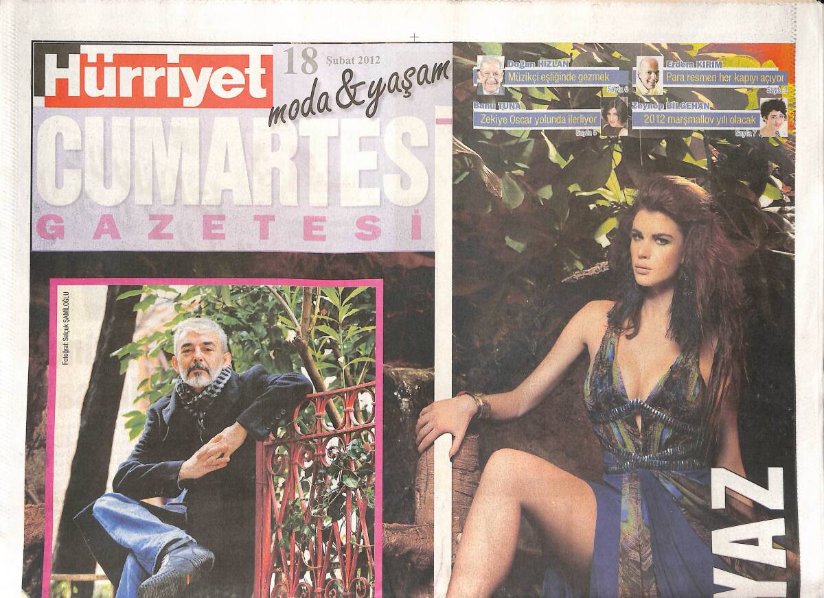Hürriyet Gazetesi Cumartesi Eki 18 Şubat 2012 - Huysuzla Megan Fox Muhteşem İkili Oldu - Bu Villalara Yıldız Yetmiyor GZ136538 - 1