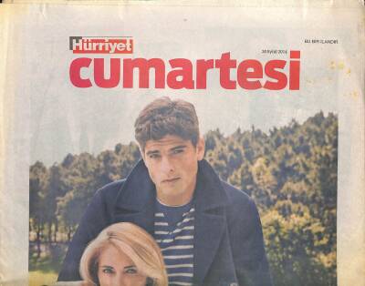 Hürriyet Gazetesi Cumartesi Eki 20 Eylül 2014 - Azra Akın İçimden Bir Tomb Raider Çıkabilir GZ116965 - 1