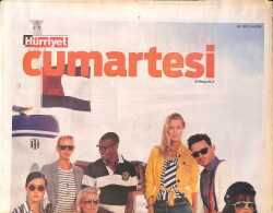 Hürriyet Gazetesi Cumartesi Eki 20 Nisan 2013 GZ158353 - Gökçekoleksiyon