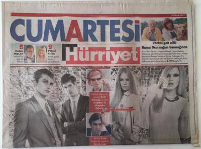 Hürriyet Gazetesi Cumartesi Eki 20 Ocak 2007 - Babasına Bak Reklam Yap , Prada2nın Gizli Kahramanı Matraş GZ18749 - 1