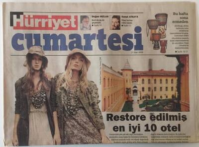 Hürriyet Gazetesi Cumartesi Eki 21 Mart 2009 - Pop Albümü Çıkaran Hakan Aysev Ferhat Göçerin İzinde Değilim GZ22278 - 1