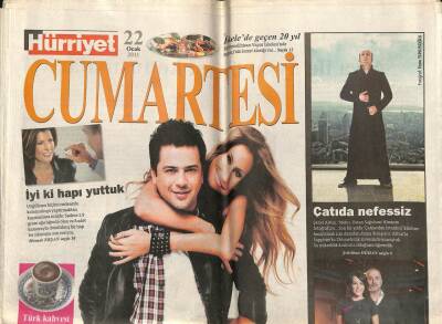 Hürriyet Gazetesi Cumartesi Eki 22 Ocak 2011 - Banu Tuna Murphy Kanunlarını Yazsam Yeniden GZ100785 - 2