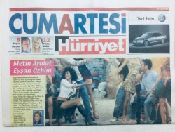 Hürriyet Gazetesi Cumartesi Eki 24 Eylül 2005 - Klip Arkası Röportaj GZ43367 - 2