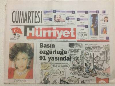 Hürriyet Gazetesi Cumartesi Eki 24 Temmuz 1999 - Bravo Sayın Bakan GZ52051 - 1