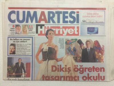 Hürriyet Gazetesi Cumartesi Eki 25 Haziran 2005 - Yazarlara Yazarlığı Bıraktıran Tavsiyeler GZ47039 - 1