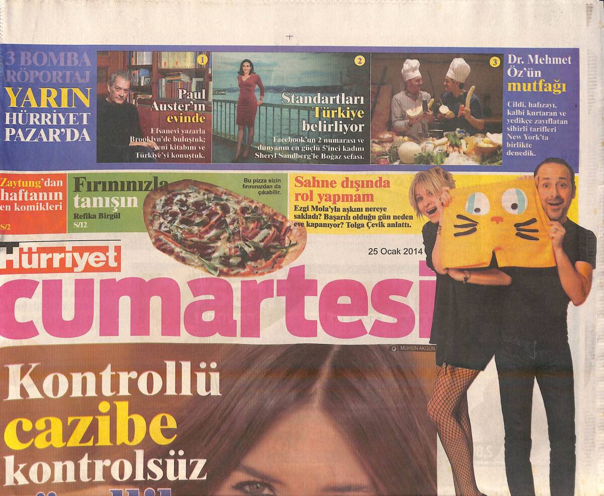Hürriyet Gazetesi Cumartesi Eki 25 Ocak 2014 - Jack Ryan : Gölge Ajan GZ159913 - 1