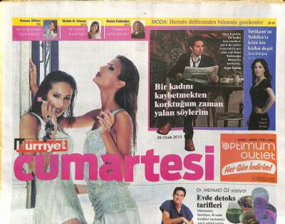 Hürriyet Gazetesi Cumartesi Eki 26 Ocak 2013 - Gönül Yazarın Ödü Niye Koptu ? - Mark Henry Yaptığı İşi Bir Sanat Olarak Tanımlıyor GZ125911 - 1