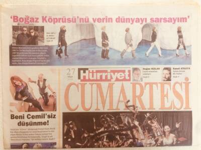 Hürriyet Gazetesi Cumartesi Eki 27 Mart 2010 - Necdet TurhanBir Zilin Peşinde Zirveye GZ40124 - 1