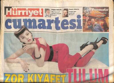 Hürriyet Gazetesi Cumartesi Eki 28 Mart 2009 - Duman Dört Yılda 20 Şarkı Bitirdik GZ119599 - 1