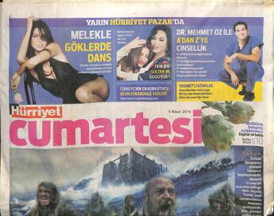 Hürriyet Gazetesi Cumartesi Eki 5 Nisan 2014 - Apple Store Türkiyede * İlk Müşteri Kimdi , Ne Satın Aldı ? GZ100741 - 2