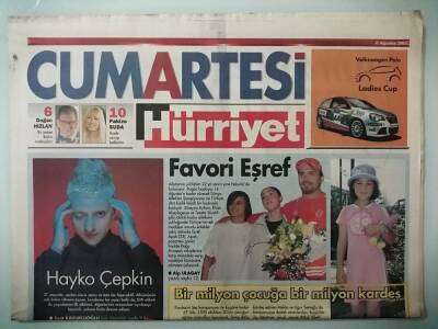 Hürriyet Gazetesi Cumartesi Eki 6 Ağustos 2005 Zerrin Arbaş Sırlarını Açıklıyor -GZ33125 - 1
