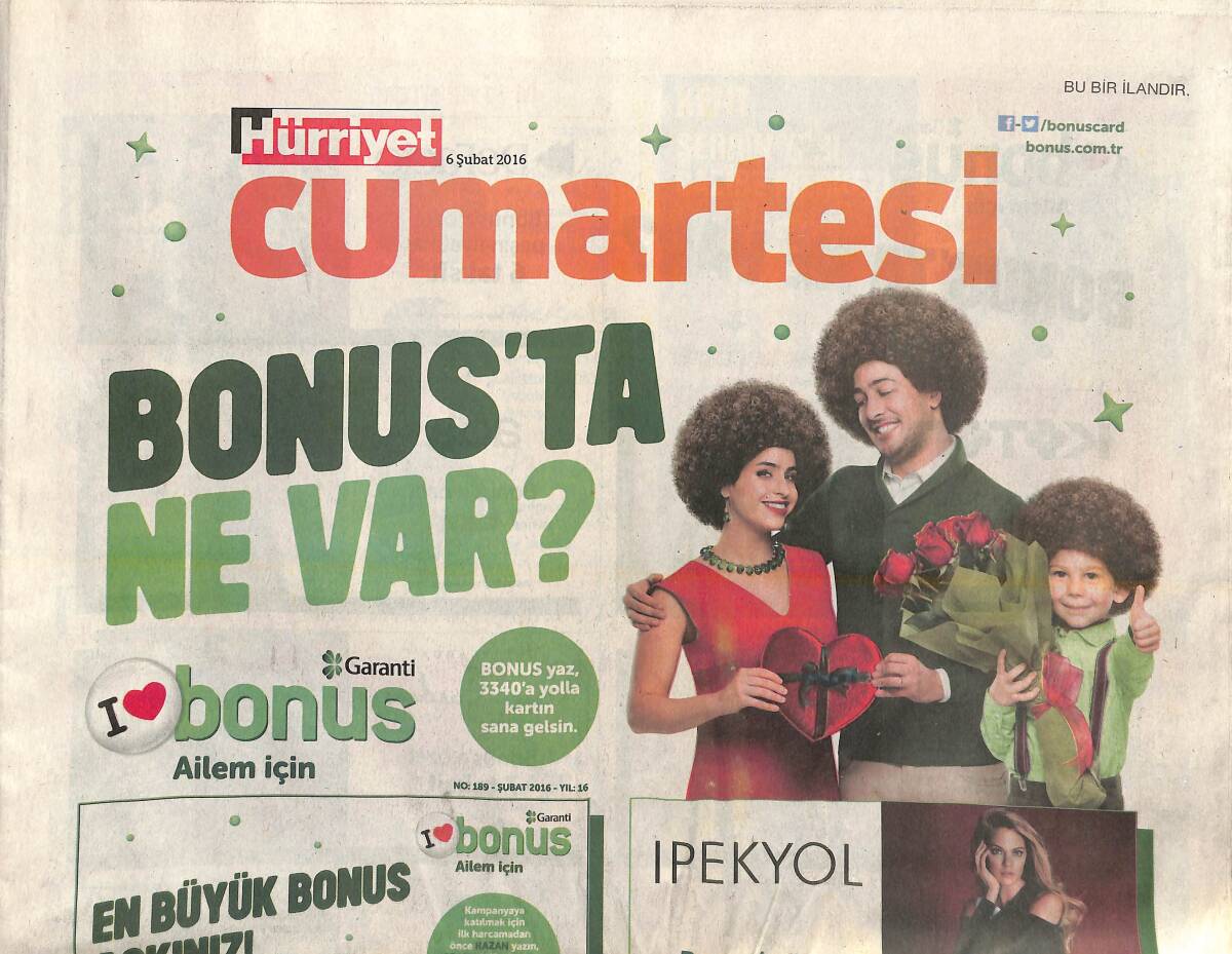 Hürriyet Gazetesi Cumartesi Eki 6 Şubat 2016 - Emre Aydın ' Single En Çok , Korku Filmi İzlerim ' GZ138526 - 1