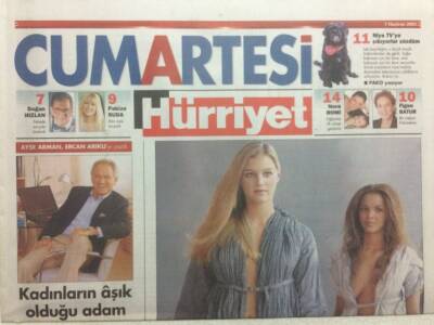 Hürriyet Gazetesi Cumartesi Eki 7 Haziran 2003 - Çingeneler Geçidi GZ32734 - 1