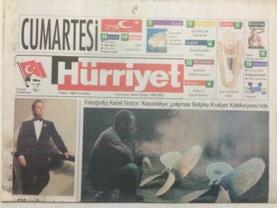 Hürriyet Gazetesi Cumartesi Eki 7 Kasım 1998 - Kraliyet Müzesinde Bir Türk GZ35709 - 1