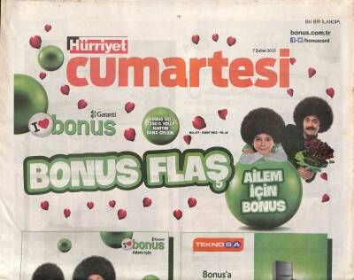 Hürriyet Gazetesi Cumartesi Eki 7 Şubat 2015 - Songül Öden Kadınlar Bu Ülkede Erkekleşmek Zorunda GZ119622 - 1