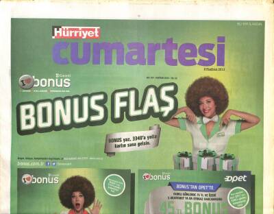 Hürriyet Gazetesi Cumartesi Eki 8 Haziran 2013 - Venedik Bienalinden Sanat Manzaraları GZ105672 - 1