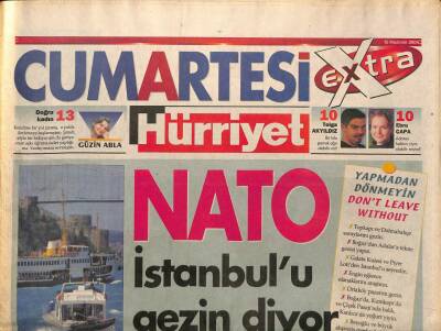 Hürriyet Gazetesi Cumartesi Ekstra Eki 12 Haziran 2004 - NATO İstanbulu Gezin Diyor GZ97356 - 1