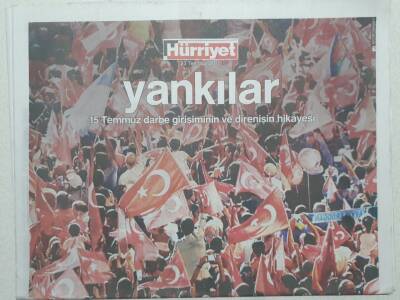 Hürriyet Gazetesi Demokrasi Kahramanları Eki 23 Temmuz 2016 - ABD O Gece Nasıl Tepki Verdi GZ53014 - 1