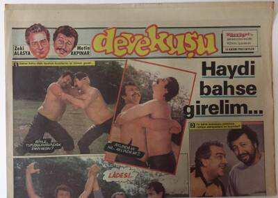 Hürriyet Gazetesi Devekuşu Eki - 16 Kasım 1985 - Haydi Bahse Girelim... GZ25332 - 1