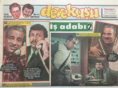 Hürriyet Gazetesi Devekuşu Eki 7 Aralık 1985 İş Adabı - 2 GZ35591 - 1