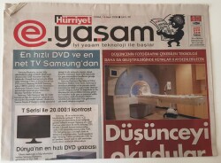 Hürriyet Gazetesi E Yaşam Eki - 14 Mart 2008 - Bilim Adamları Düşünceyi Okudular - GZ43523 - 2