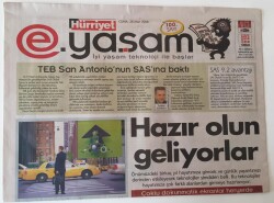 Hürriyet Gazetesi E Yaşam Eki - 28 Mart 2008 - Teknolojide Nostalji Keyfi - GZ43510 - 2