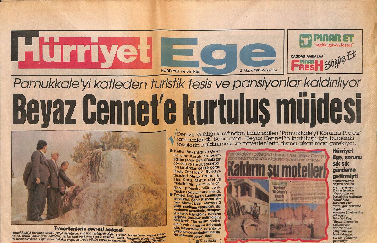 Hürriyet Gazetesi Ege Eki 2 Mayıs 1991 - Elma Kabare, Kırıp Geçiriyor, Semra Hanım Yerinde Duramadı - Altınordu Tek Yumruk GZ153625 - 1