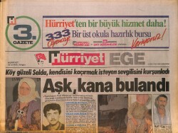 Hürriyet Gazetesi Ege Eki 9 Ağustos 1989 - Bülent Ersoy Efes Antik Tiyatro'da - Nergizspor'un Hedefi Şampiyonluk GZ153616 - 1
