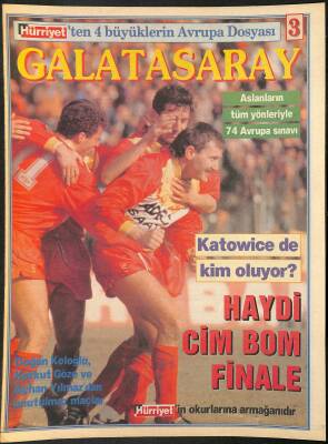 Hürriyet Gazetesi Eki - Aslanların Tüm Yönleriyle 74 Avrupa Sınavı - Feldkamp Önce Durdur , Sonra Vur GZ127120 - 1
