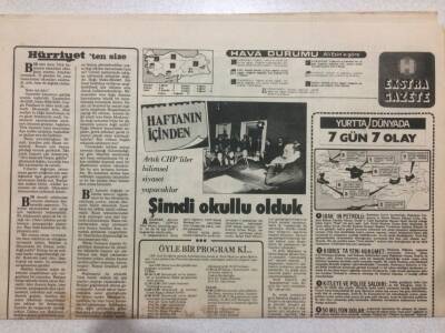 Hürriyet Gazetesi Ekstra Eki 10 Aralık 1978 - Artık CHPliler Bilimsel Siyaset Yapacaklar GZ52033 - 1