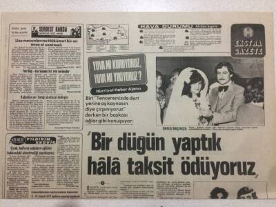 Hürriyet Gazetesi Ekstra Eki 18 Ocak 1979 - Kabuklu Yer Fıstığı Üreticisi Tedirgin GZ52035 - 1