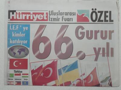 Hürriyet Gazetesi Fuar Özel Eki 26 Ağustos 1997 - Merhaba Fuar GZ53015 - 1