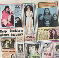 Hürriyet Gazetesi Hafta Sonu Eki 16 Nisan 1972 - Cem Karaca Kilisede Evlenecek - Fatma Girik Film Şirketi Açtı - Barış Manço - Figen Han -Kartal Tibet GZ156451 - 2