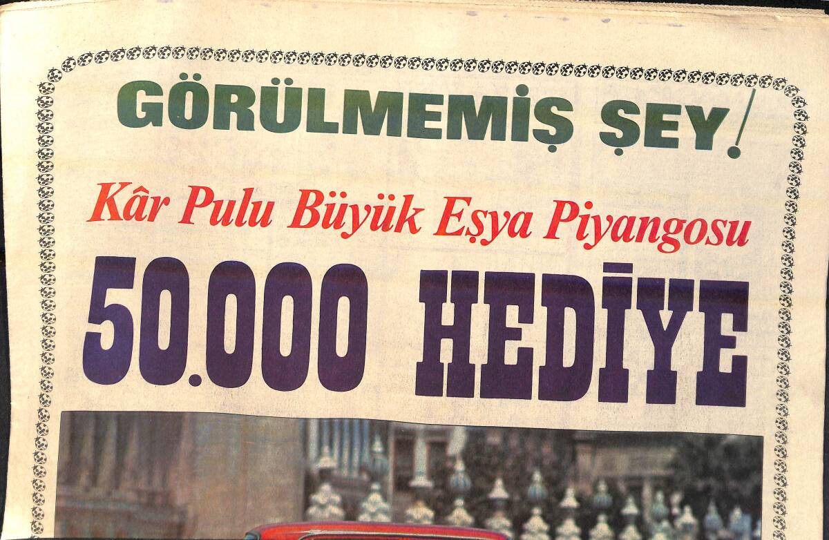 Hürriyet Gazetesi Hafta Sonu Gazetesi 5 Mart 1972 - Kamacı'yı Cüneyt Arkın Canlandıracak - Yılmaz Güney Kulüp Açtı GZ156765 - 1