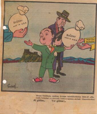 Hürriyet Gazetesi Haftanın Karikatürü Al Gülüm Ver Gülüm GZ14408 - 1